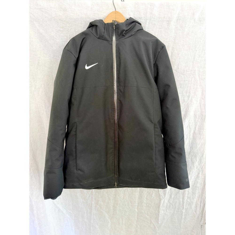 NIKE 550 Duck Down Fill Parka Navy Winter Jacket Mens Medium